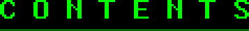 Contents